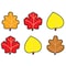 Trend Enterprises Autumn Leaves superShapes Stickers, PK4800 T46064 - alternate 3